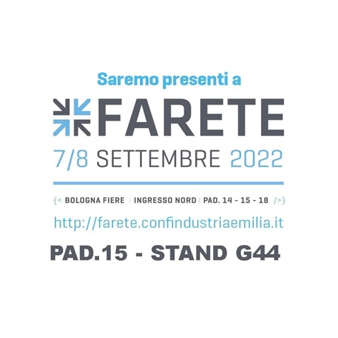 Saremo a FARETE 2022